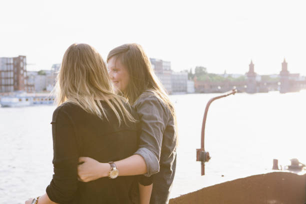 istock loving women couple in Berlin 543445102