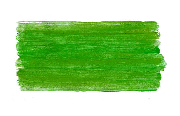 istock Colorful abstract acrylic hand painted brush strokes background 543446302