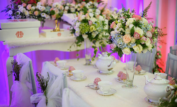 istock Original wedding floral decoration 543451208