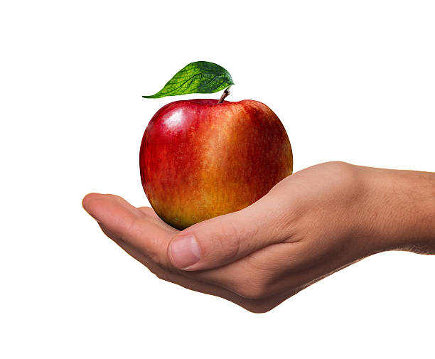 istock Close up of red apple 543451322