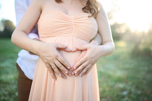 istock Pregnant woman with her husband 543452006