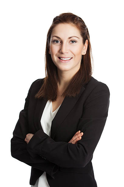 istock Satisfied businesswoman 543459682