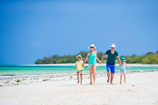 istock Young family on vacation 543460206