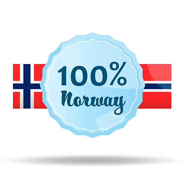 Floating Button or Badge with text. National flag added. Digitally created image with high end software.