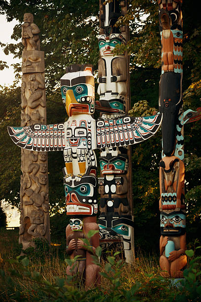 istock Indian totem poles 543461094