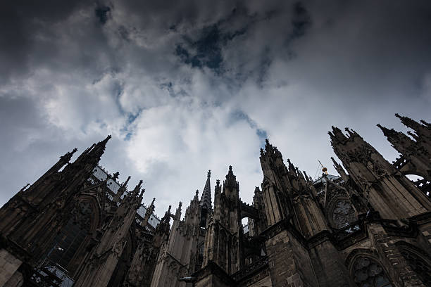 istock Cologne Cathedral against the sky in Germany 543463136