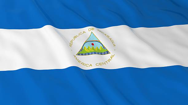 Nicaraguan Flag HD Background - Flag of Nicaragua 3D Illustration Nicaraguan Flag HD Background - Flag of Nicaragua 3D Illustration flag of nicaragua stock pictures, royalty-free photos & images