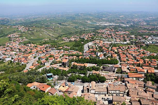 istock View to Borgo Maggiore San Marino from the Monte Titano 543468298