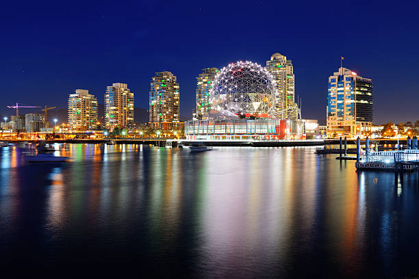 Vancouver city night
