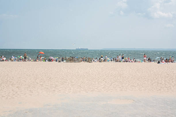 istock Sand and sea, Coney Island 543468668