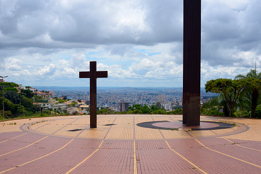 Pope's Square - Landmark at Belo Horizonte, Minas Gerais, Brazil