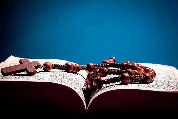 istock Holy Bible and Rosary 543470962