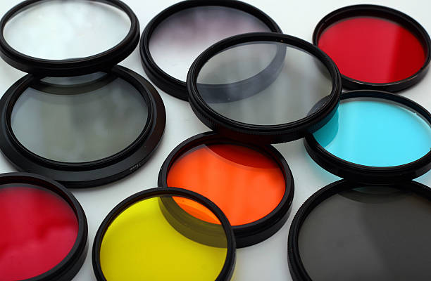 istock Old color and grey filters 543471156