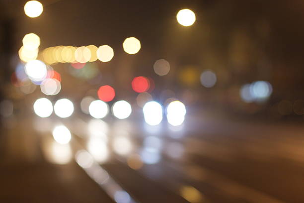 istock Defocused street Car Lights 543471540