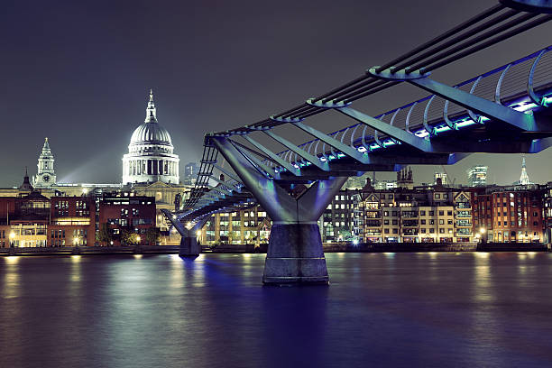 istock Millennium Bridge and St Pauls 543472176