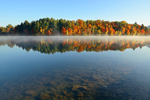 istock Lake Autumn Foliage fog 543475856