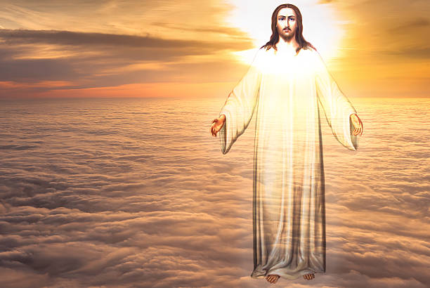 istock Jesus Christ in Heaven religion concept 543475908