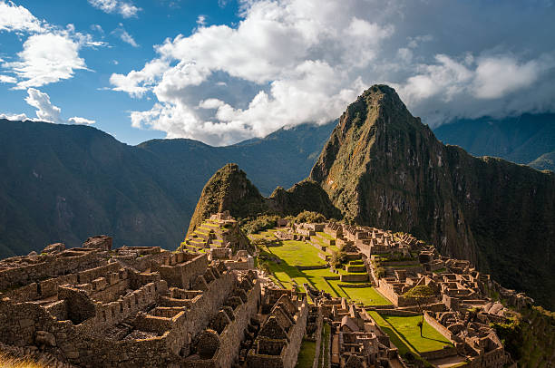 istock Sunset At Machu Picchu In Peru 543476588