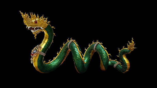 istock thai buddhism dragon, naka statue with clipping paths isolated o 543478036