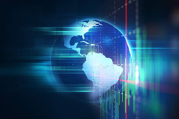 istock 3d rendering of earth futuristic technology abstract background 543480362