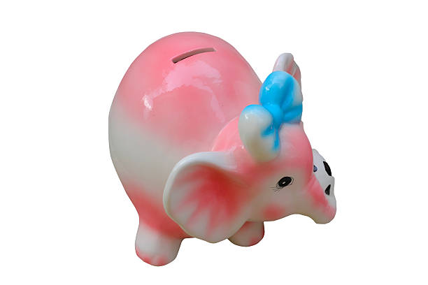 istock Elephant Bank Isolated on White Background,This have clipping pa 543481118