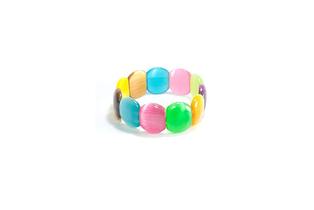 istock Colorful stone made bracelet 543556886