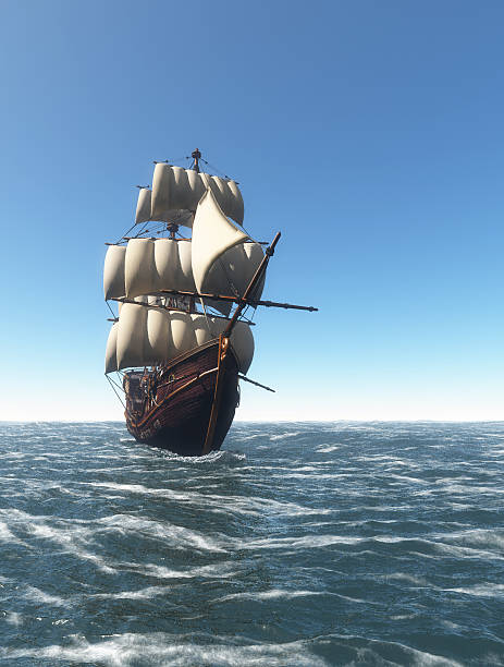 istock Vintage sailboat 543557956