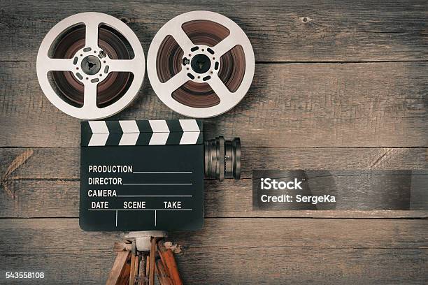 Alten Filmkamera Stockfoto und mehr Bilder von Kinofilm - Kinofilm, Filmindustrie, Camcorder