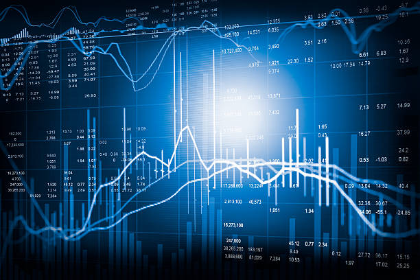 istock Financial data on a monitor,Stock market data 543559084