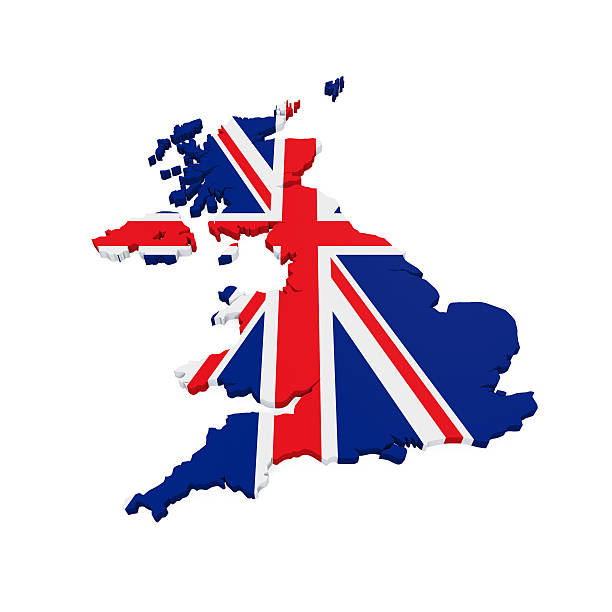 istock Map of United Kingdom 543561288