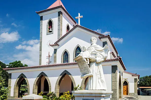 portuguese christian catholic church landmark in central dili city east timor