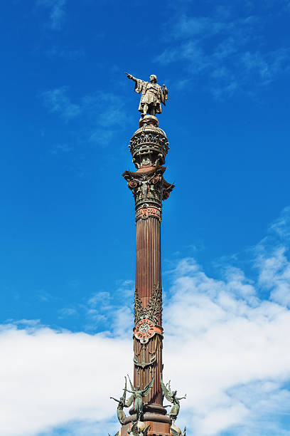 istock Barcelona, Spain - April 17, 2016: Statue of Christopher Columbus 543565200