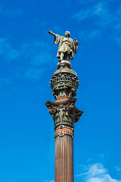 istock Barcelona, Spain - April 17, 2016: Statue of Christopher Columbus 543565316
