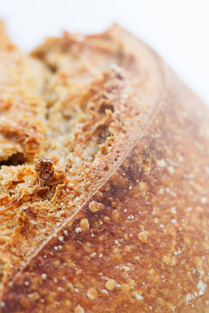 マクロのサワードウパン - soda bread bread brown bread loaf of bread ストックフォトと画像