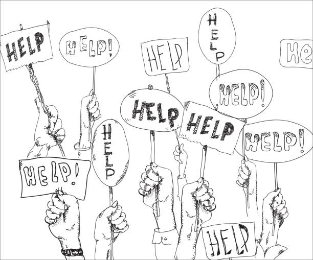 48,400+ Requesting Help Stock Illustrations, Royalty-Free Vector ...