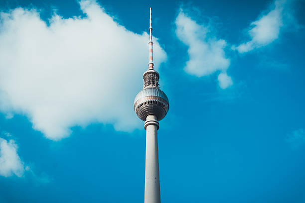 istock Low angle view of city center monument and sky 543568460