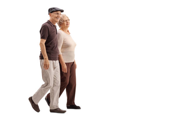 istock Mature couple walking together 543569264