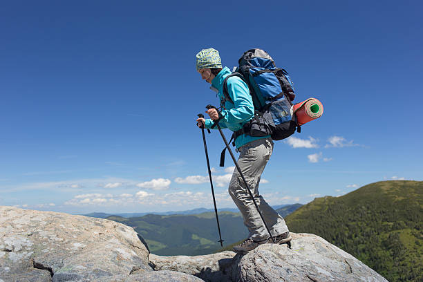 istock Hiking in the mountains in the summer . 543569984