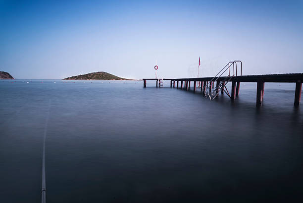 istock Single island in the sea. 543570568