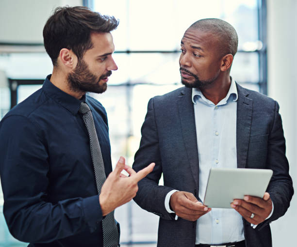 istock Wireless technology is ideal for cross department collaboration 543570922