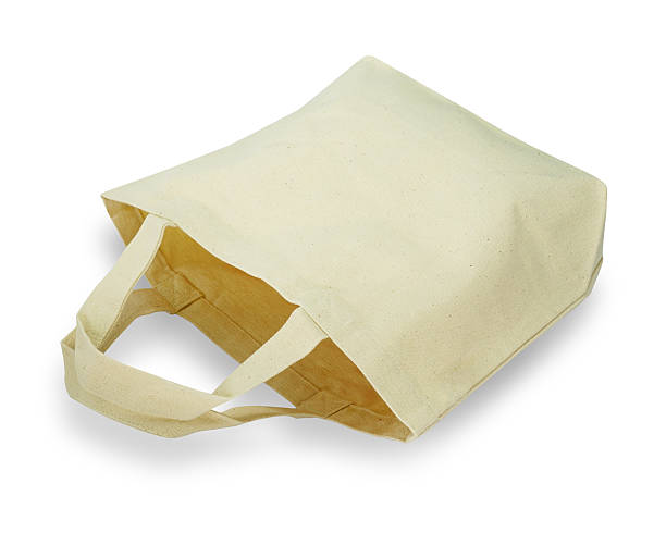istock White calico bags for replace plastic bags 543574616