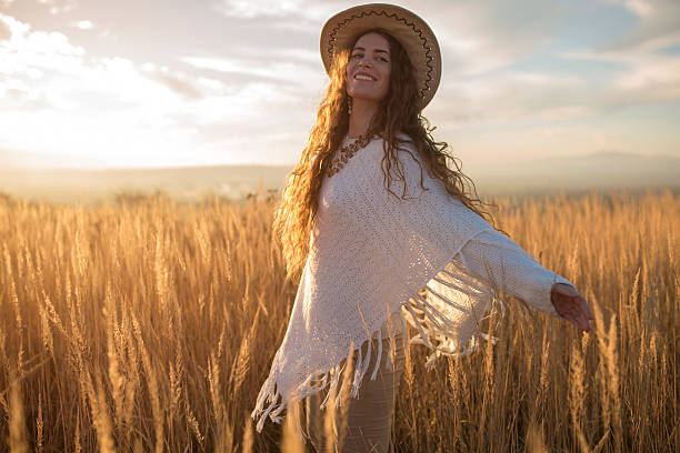 istock Playful cowgirl 543576124