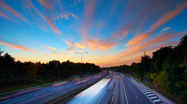 istock English Motorway At Sunset 543580772