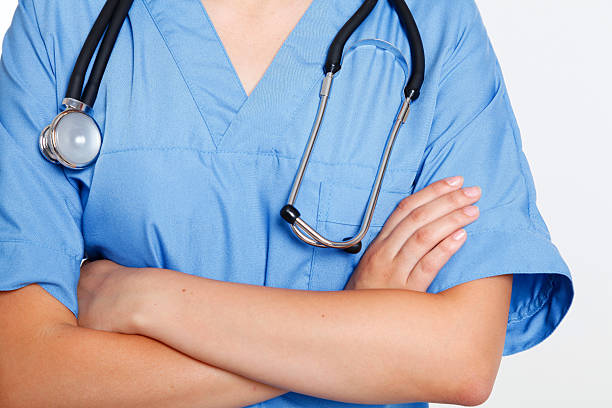 istock girl doctor with stethoscope 543586268