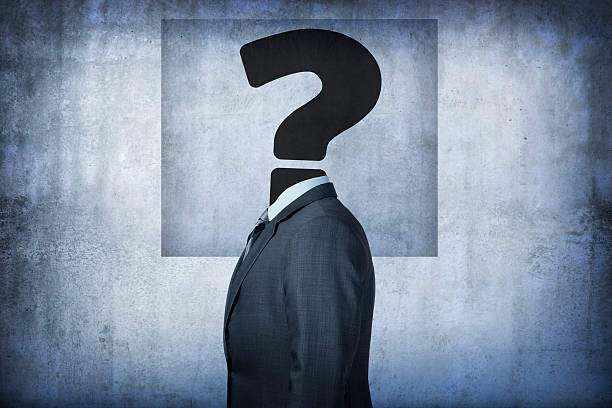 istock Question Mark In Place Of Man's Head 543588130