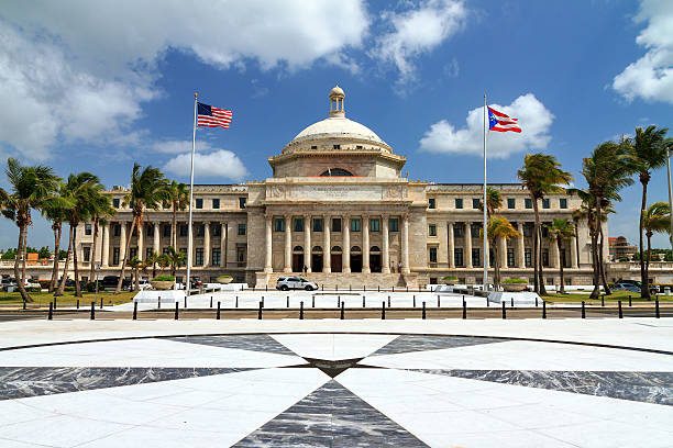 The Capitol of Puerto Rico The Capitol of Puerto Rico (Capitolio de Puerto Rico) in San Juan, Puerto Rico puerto rico photos stock pictures, royalty-free photos & images