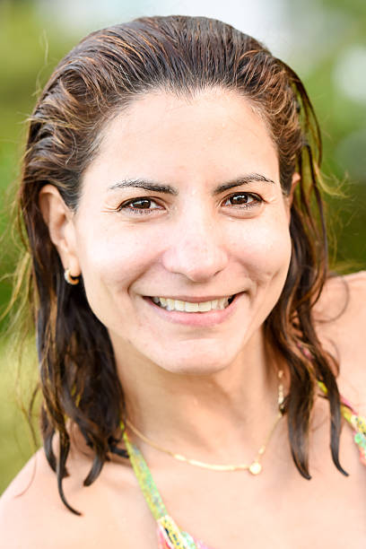 istock Smiling mature hispanic woman 543592882