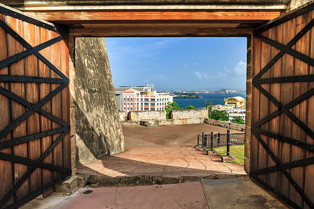 portas de san cristobal - castillo de san cristobal - fotografias e filmes do acervo