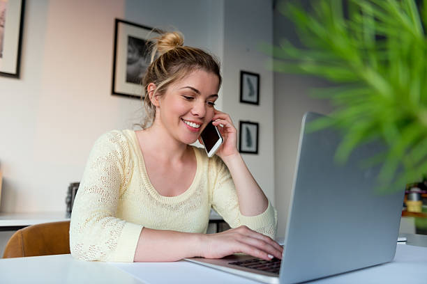 istock Happy with her job 543596054