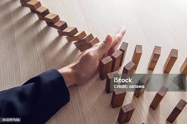 Solution Stock Photo - Download Image Now - Domino, Conflict, Business